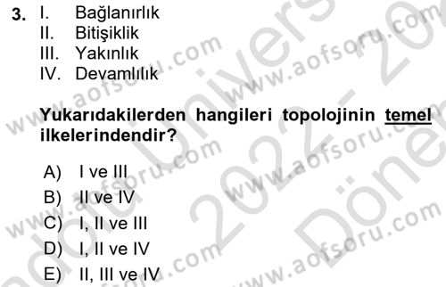 Coğrafi Bilgi Sistemlerine Giriş Dersi 2022 - 2023 Yılı (Final) Dönem Sonu Sınav Soruları 3. Soru