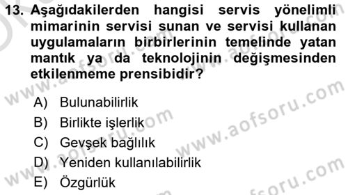 Coğrafi Bilgi Sistemlerine Giriş Dersi 2022 - 2023 Yılı Yaz Okulu Sınav Soruları 13. Soru