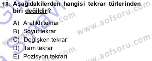 Bilgisayar Destekli Temel Tasarım Dersi 2014 - 2015 Yılı (Vize) Ara Sınav Soruları 18. Soru