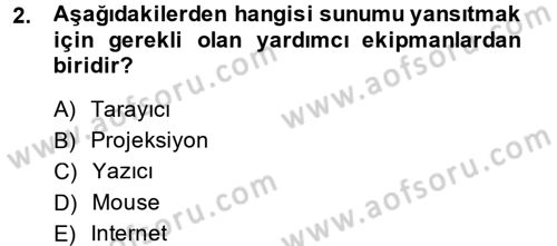 Bilgisayar Destekli Temel Tasarım Dersi 2014 - 2015 Yılı (Final) Dönem Sonu Sınav Soruları 2. Soru