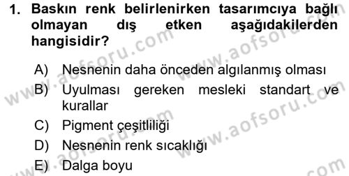 Bilgisayar Destekli Temel Tasarım Dersi 2015 - 2016 Yılı (Final) Dönem Sonu Sınav Soruları 1. Soru