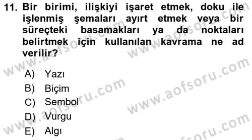 Bilgisayar Destekli Temel Tasarım Dersi 2017 - 2018 Yılı (Final) Dönem Sonu Sınav Soruları 11. Soru