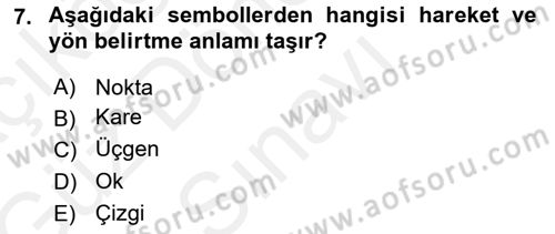 Bilgisayar Destekli Temel Tasarım Dersi 2017 - 2018 Yılı (Final) Dönem Sonu Sınav Soruları 7. Soru