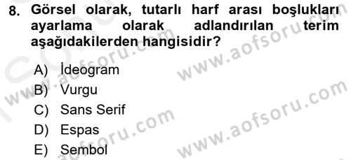 Bilgisayar Destekli Temel Tasarım Dersi 2017 - 2018 Yılı (Final) Dönem Sonu Sınav Soruları 8. Soru