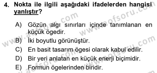 Bilgisayar Destekli Temel Tasarım Dersi 2019 - 2020 Yılı (Vize) Ara Sınav Soruları 4. Soru