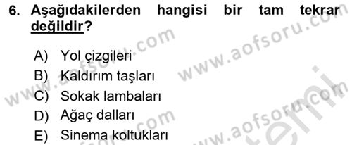Bilgisayar Destekli Temel Tasarım Dersi 2020 - 2021 Yılı Yaz Okulu Sınav Soruları 6. Soru