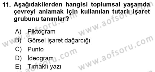 Bilgisayar Destekli Temel Tasarım Dersi 2021 - 2022 Yılı (Final) Dönem Sonu Sınav Soruları 11. Soru