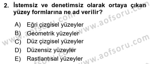 Bilgisayar Destekli Temel Tasarım Dersi 2021 - 2022 Yılı (Final) Dönem Sonu Sınav Soruları 2. Soru