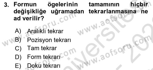 Bilgisayar Destekli Temel Tasarım Dersi 2021 - 2022 Yılı (Final) Dönem Sonu Sınav Soruları 3. Soru