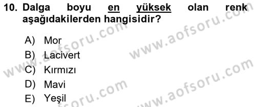 Bilgisayar Destekli Temel Tasarım Dersi 2021 - 2022 Yılı Yaz Okulu Sınav Soruları 10. Soru