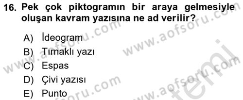 Bilgisayar Destekli Temel Tasarım Dersi 2021 - 2022 Yılı Yaz Okulu Sınav Soruları 16. Soru
