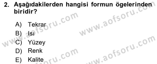 Bilgisayar Destekli Temel Tasarım Dersi 2021 - 2022 Yılı Yaz Okulu Sınav Soruları 2. Soru