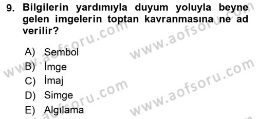Bilgisayar Destekli Temel Tasarım Dersi 2021 - 2022 Yılı Yaz Okulu Sınav Soruları 9. Soru