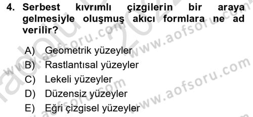 Bilgisayar Destekli Temel Tasarım Dersi 2022 - 2023 Yılı (Vize) Ara Sınav Soruları 4. Soru