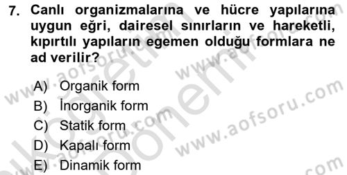 Bilgisayar Destekli Temel Tasarım Dersi 2022 - 2023 Yılı (Vize) Ara Sınav Soruları 7. Soru