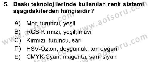 Bilgisayar Destekli Temel Tasarım Dersi 2023 - 2024 Yılı (Final) Dönem Sonu Sınav Soruları 5. Soru