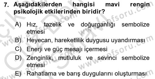 Bilgisayar Destekli Temel Tasarım Dersi 2023 - 2024 Yılı (Final) Dönem Sonu Sınav Soruları 7. Soru
