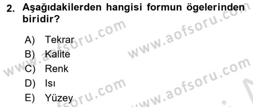 Bilgisayar Destekli Temel Tasarım Dersi 2023 - 2024 Yılı Yaz Okulu Sınav Soruları 2. Soru