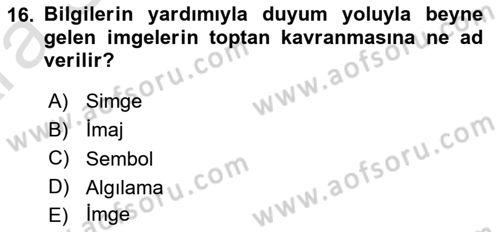 Bilgisayar Destekli Temel Tasarım Dersi 2024 - 2025 Yılı (Vize) Ara Sınav Soruları 16. Soru