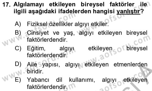 Bilgisayar Destekli Temel Tasarım Dersi 2025 - 2026 Yılı (Vize) Ara Sınav Soruları 17. Soru