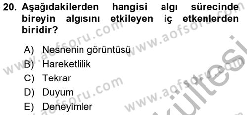 Bilgisayar Destekli Temel Tasarım Dersi 2025 - 2026 Yılı (Vize) Ara Sınav Soruları 20. Soru