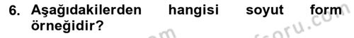 Bilgisayar Destekli Temel Tasarım Dersi 2025 - 2026 Yılı (Vize) Ara Sınav Soruları 6. Soru