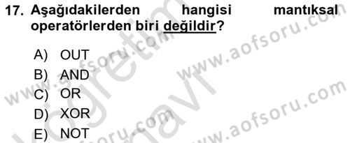 Konumsal Veritabanı 1 Dersi 2018 - 2019 Yılı 3 Ders Sınav Soruları 17. Soru