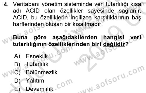 Konumsal Veritabanı 1 Dersi 2018 - 2019 Yılı 3 Ders Sınav Soruları 4. Soru