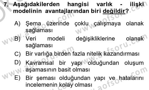 Konumsal Veritabanı 1 Dersi 2018 - 2019 Yılı Yaz Okulu Sınav Soruları 7. Soru