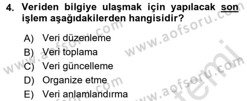 Konumsal Veritabanı 1 Dersi 2019 - 2020 Yılı (Vize) Ara Sınav Soruları 4. Soru