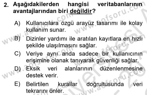 Konumsal Veritabanı 1 Dersi 2020 - 2021 Yılı Yaz Okulu Sınav Soruları 2. Soru