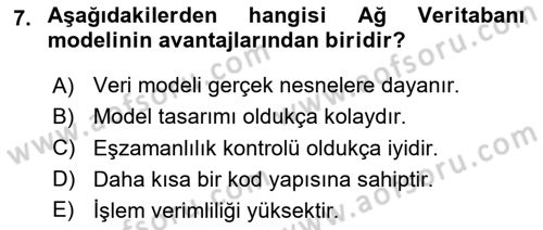 Konumsal Veritabanı 1 Dersi 2020 - 2021 Yılı Yaz Okulu Sınav Soruları 7. Soru