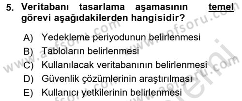 Konumsal Veritabanı 1 Dersi 2022 - 2023 Yılı Yaz Okulu Sınav Soruları 5. Soru