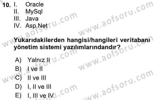 Konumsal Veritabanı 1 Dersi 2023 - 2024 Yılı (Vize) Ara Sınav Soruları 10. Soru