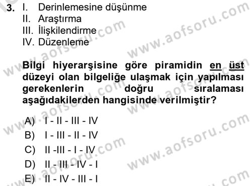 Konumsal Veritabanı 1 Dersi 2024 - 2025 Yılı Yaz Okulu Sınav Soruları 3. Soru