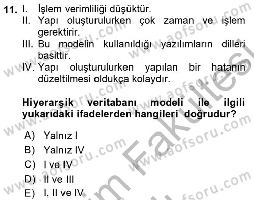Konumsal Veritabanı 1 Dersi 2025 - 2026 Yılı (Vize) Ara Sınav Soruları 11. Soru