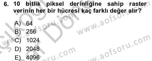 Konumsal Veritabanı 2 Dersi 2016 - 2017 Yılı (Vize) Ara Sınav Soruları 6. Soru