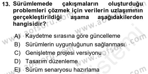 Konumsal Veritabanı 2 Dersi 2017 - 2018 Yılı (Final) Dönem Sonu Sınav Soruları 13. Soru