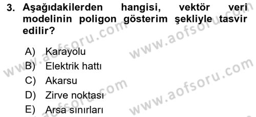 Konumsal Veritabanı 2 Dersi 2021 - 2022 Yılı (Vize) Ara Sınav Soruları 3. Soru