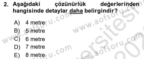 Konumsal Veritabanı 2 Dersi 2021 - 2022 Yılı Yaz Okulu Sınav Soruları 2. Soru