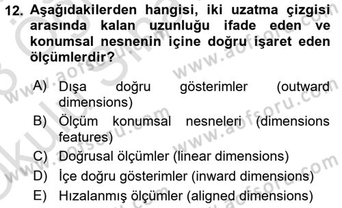 Konumsal Veritabanı 2 Dersi 2022 - 2023 Yılı Yaz Okulu Sınav Soruları 12. Soru