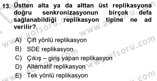 Konumsal Veritabanı 2 Dersi 2023 - 2024 Yılı (Final) Dönem Sonu Sınav Soruları 13. Soru