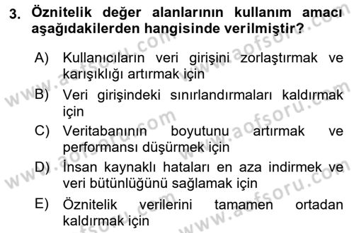 Konumsal Veritabanı 2 Dersi 2023 - 2024 Yılı Yaz Okulu Sınav Soruları 3. Soru