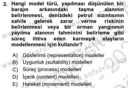 Konumsal Veritabanı 2 Dersi 2024 - 2025 Yılı (Vize) Ara Sınav Soruları 2. Soru