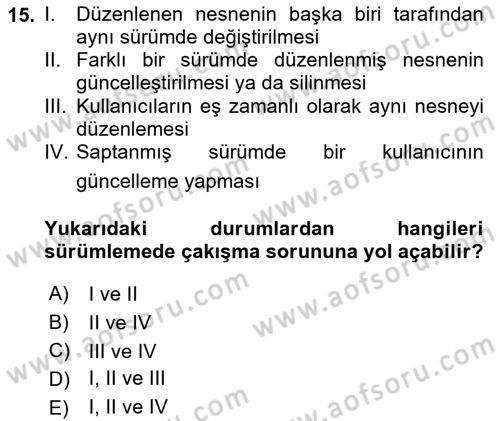 Konumsal Veritabanı 2 Dersi 2025 - 2026 Yılı (Final) Dönem Sonu Sınav Soruları 15. Soru