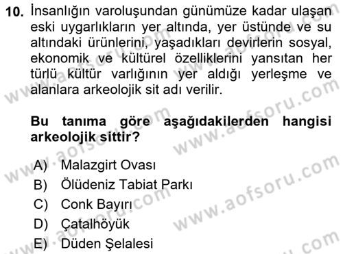 CBS Standartları ve Temel Mevzuat Dersi 2017 - 2018 Yılı (Vize) Ara Sınav Soruları 10. Soru