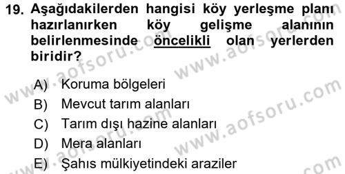 CBS Standartları ve Temel Mevzuat Dersi 2017 - 2018 Yılı (Vize) Ara Sınav Soruları 19. Soru