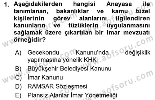 CBS Standartları ve Temel Mevzuat Dersi 2017 - 2018 Yılı (Final) Dönem Sonu Sınav Soruları 1. Soru