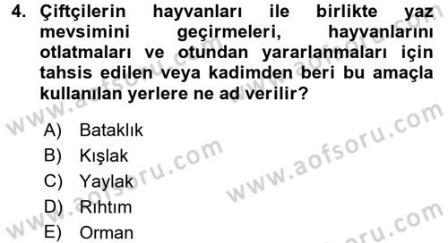 CBS Standartları ve Temel Mevzuat Dersi 2017 - 2018 Yılı (Final) Dönem Sonu Sınav Soruları 4. Soru