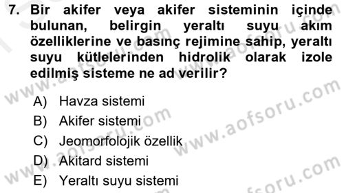 CBS Standartları ve Temel Mevzuat Dersi 2018 - 2019 Yılı (Final) Dönem Sonu Sınav Soruları 7. Soru